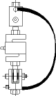 Figure 5. Correct installation of S-type load cell